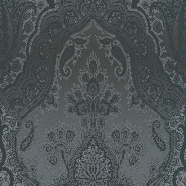 Tapete Grau, Silber, Schwarz, Anthrazit livingwalls Vliestapete (387085)