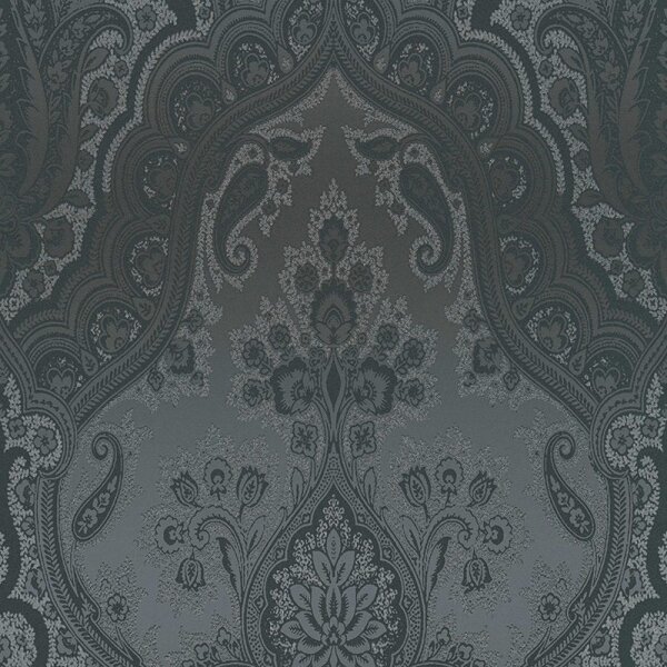 Tapete Grau, Silber, Schwarz, Anthrazit livingwalls Vliestapete (387085)