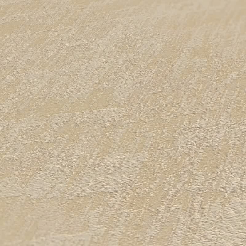 Unitapete mit Putz-Optik Beige Sand - Strukturtapete modern Vlies AS-Creation (395033)