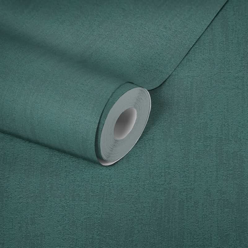 Strukturtapete in Putzoptik Petrol - Vliestapete matt natürlich modern AS-Creation (395036)