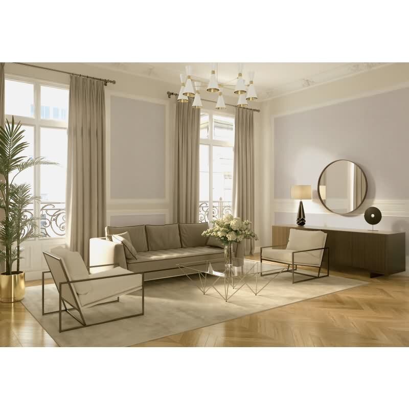 Strukturtapete in Putzoptik Weiß Creme - Einfarbige Vliestapete matt AS-Creation (395038)