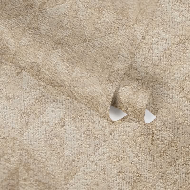 3D-Tapete geometrisch Beige Sandfarben – Vliestapete mit Struktur und Muster AS-Creation (395051)