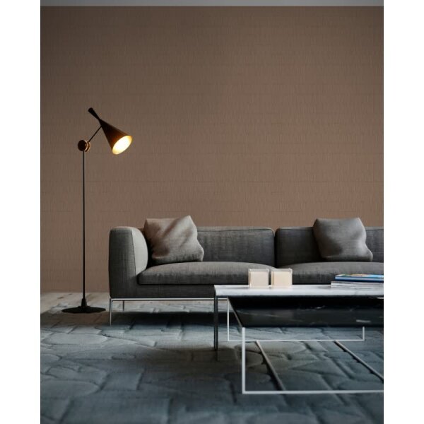 3D-Tapete in Kacheloptik Beige Gold – Geometrische Struktur Vliestapete modern AS-Creation (395065)