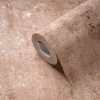 Strukturtapete Betonoptik Beige Braun &ndash; Vliestapete...