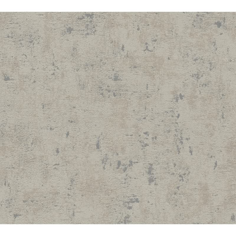 Strukturtapete Betonoptik Hellgrau Beige – Vliestapete Used Look – Modern Industrial AS-Creation (395153)