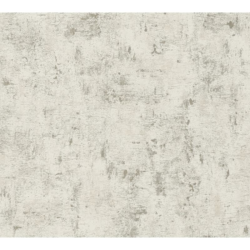 Strukturtapete Betonoptik Creme Grau – Vliestapete im Used Look – Industrial Design AS-Creation (395160)