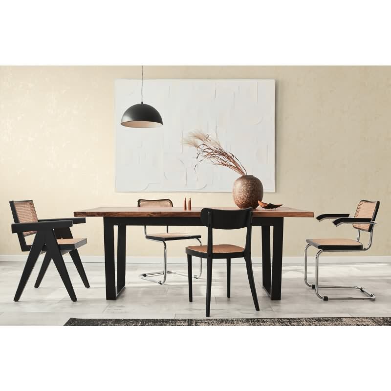 Tapete in Dschungeloptik Creme Gelb – Vliestapete mit Palmenstruktur matt livingwalls (395602)