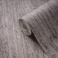 Vliestapete in Holz Optik Grau Beige &ndash;...