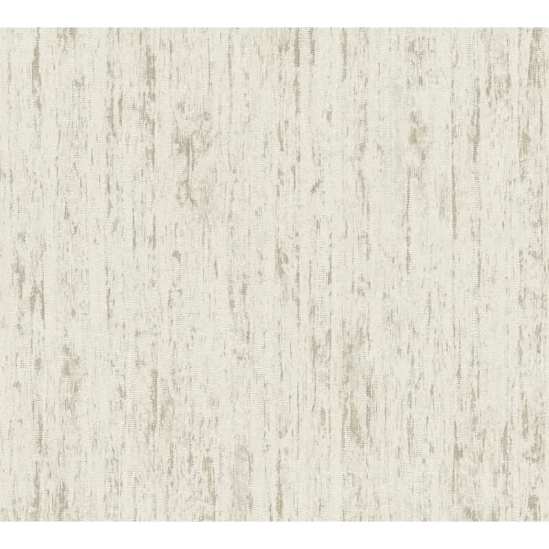 Vliestapete in Holz Optik Creme Beige – Strukturtapete mit natürlicher Maserung livingwalls (395613)