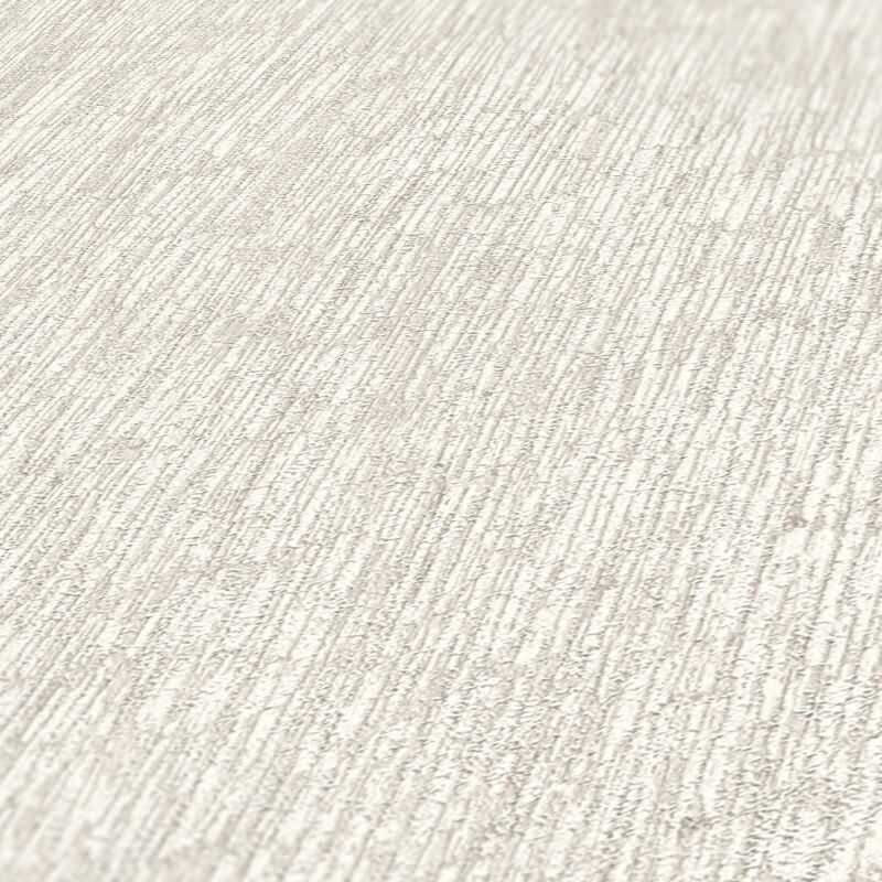 Stein Optik-Tapete Hellgrau Weiß – Struktur Vliestapete dezent modern livingwalls (395625)