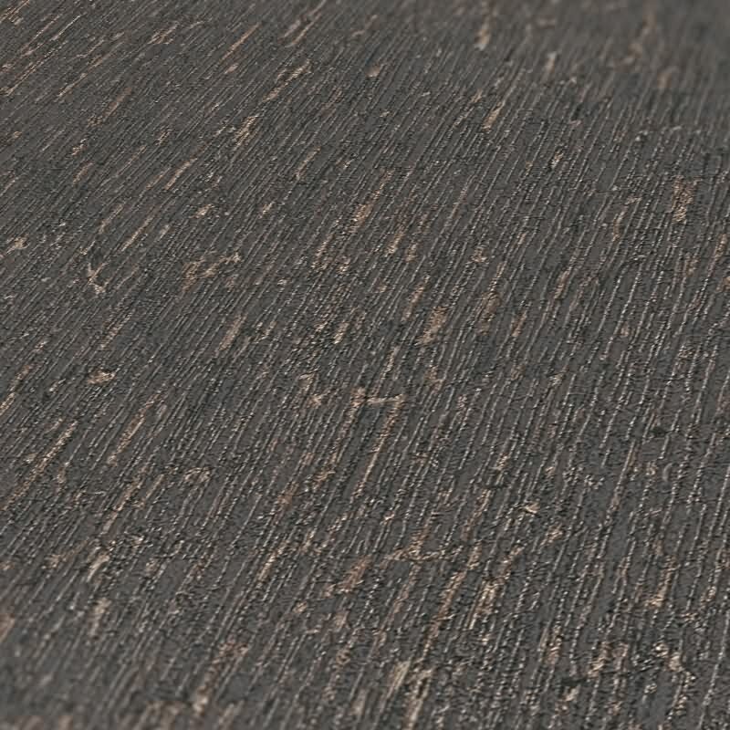 Stein Optik-Tapete Schwarz Silber – Struktur Vlies Tapete modern matt livingwalls (395626)