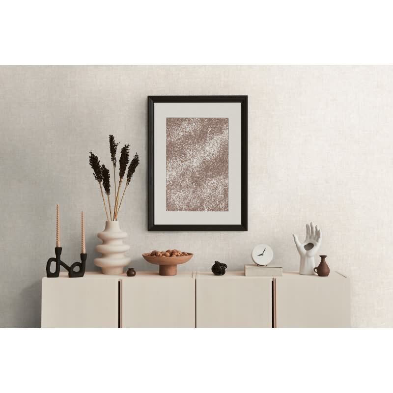 Steinoptik-Tapete Creme Beige - Vliestapete mit feiner Struktur - Modern livingwalls (395641)