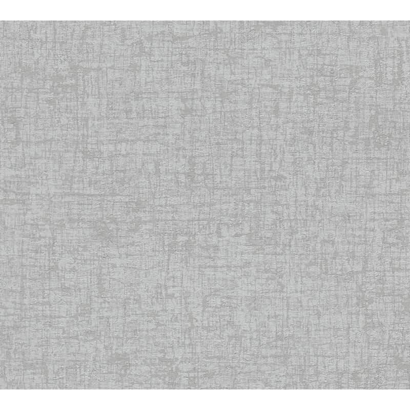 Stein Optik-Tapete Hellgrau Silber - Vliestapete mit feiner Struktur - Modern livingwalls (395642)