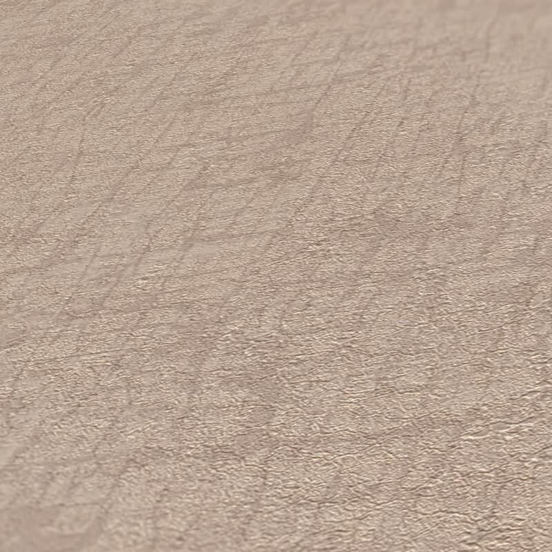 Steinoptik-Tapete Braun Beige - Vliestapete mit feiner Struktur - Modern livingwalls (395643)