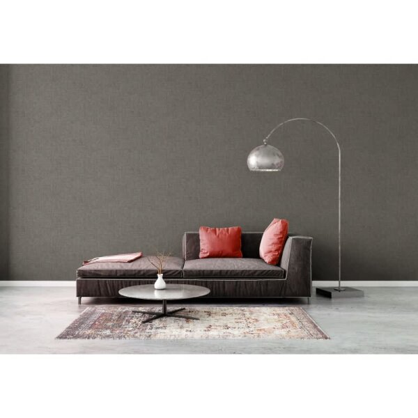 Stein Optik-Tapete Grau Silber - Vlies Tapete in Natur Stein-Optik modern livingwalls (395644)