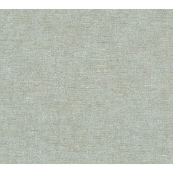 Unitapete mit Leinen-Optik Beige Braun Blau - Einfarbige Vliestapete strukturiert livingwalls (395664)