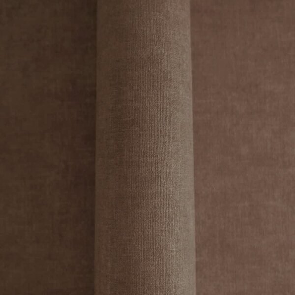 Unitapete mit Leinen-Optik Rotbraun - Einfarbige Vliestapete strukturiert livingwalls (395671)