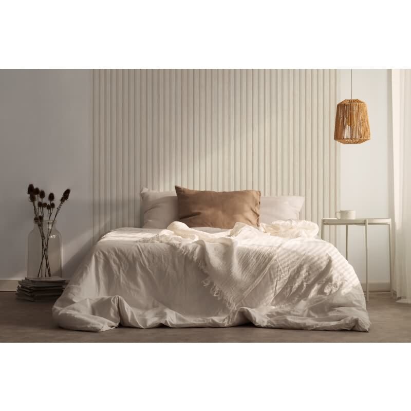 Holzpaneel-Tapete Skandinavisch Beige - Vliestapete modern - Wandtapete AS-Creation (391096)