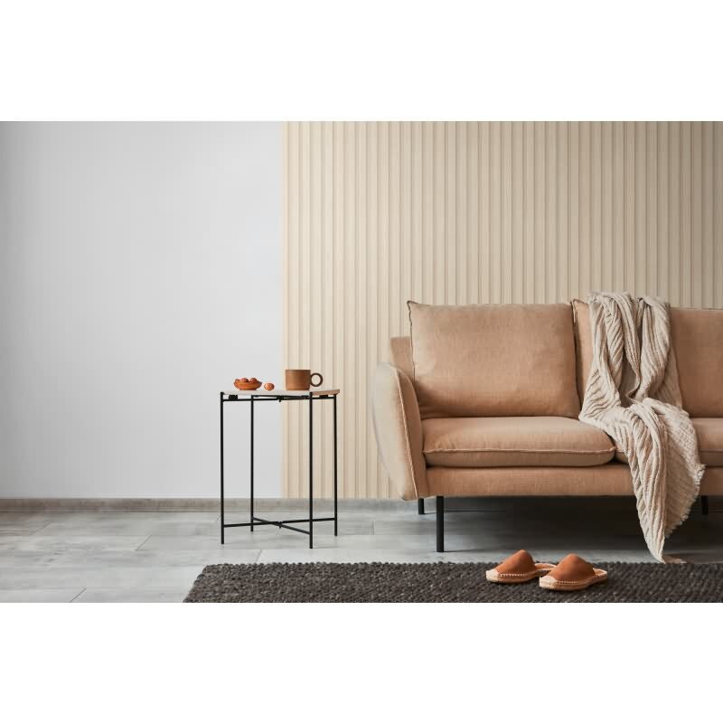 Holzpaneel-Tapete Skandinavisch Beige - Vliestapete modern - Wandtapete AS-Creation (391096)