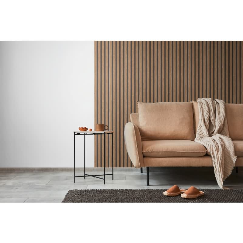 Holzpaneel-Tapete Dunkelbraun Schwarz - Vliestapete modern - Wandtapete elegant AS-Creation (391098)