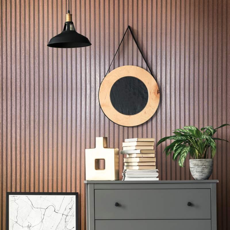 336092 Tapete Grau Silber Uni Vinyl Vliestapete modern livingwalls