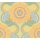 Retro-Blumen Tapete Gelb Grün Blau - Muster Tapete floral - Vliestapete AS-Creation (395301)