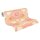 Retro-Blumen Tapete Rosa Gelb Creme - Muster Tapete floral - Vlies Tapete AS-Creation (395305)