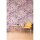 Blumen-Tapete Retro Violett Orange Rosa - Muster Tapete 70er Jahre - Vliestapete AS-Creation (395351)
