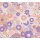 Blumen-Tapete Retro Violett Orange Rosa - Muster Tapete 70er Jahre - Vliestapete AS-Creation (395351)