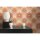 Retro-Blumen-Tapete Braun Orange Gelb Creme - Mustertapete Wellenoptik - Vliestapete AS-Creation (395393)