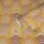 Retro Blumen-Tapete Gelb Orange Beige - Vlies Tapete mit Wellenmuster - Mustertapete AS-Creation (395395)