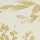 COSMOPOLITAN Vliestapete Blumen Weiß Gold moderne florale Designer Tapete livingwalls (790614)