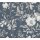 COSMOPOLITAN Vliestapete Aquarell Blaugrau Weiß moderne florale Blumentapete livingwalls (790615)
