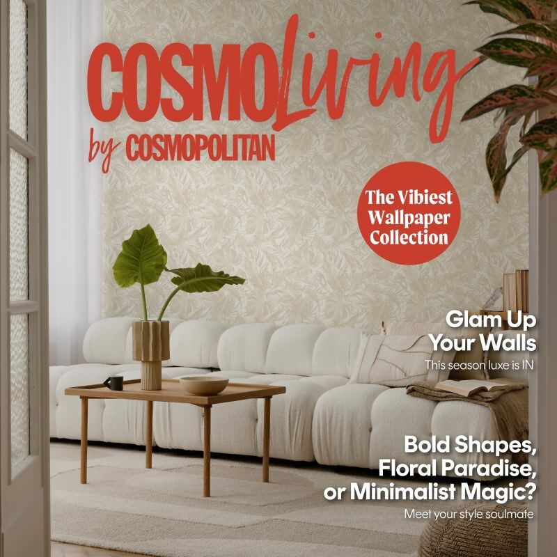COSMOPOLITAN Vliestapete Dschungel Beige Creme botanische Tapete mit Blättern livingwalls (790631)