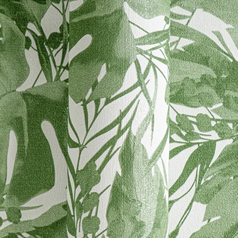 COSMOPOLITAN Vliestapete Dschungel Grün Weiß tropische Palmenblatt Tapete livingwalls (790634)