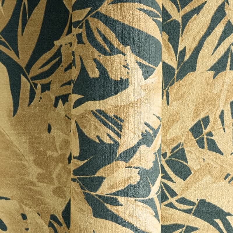 COSMOPOLITAN Vliestapete Dschungel Petrol Goldbeige exklusive Designer Tapete livingwalls (790636)