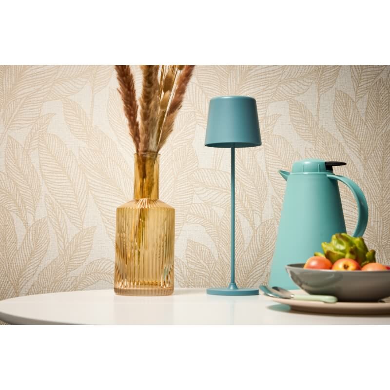 COSMOPOLITAN Vliestapete Blätter Beige Creme natürliche Tapete fürs Schlafzimmer livingwalls (790642)