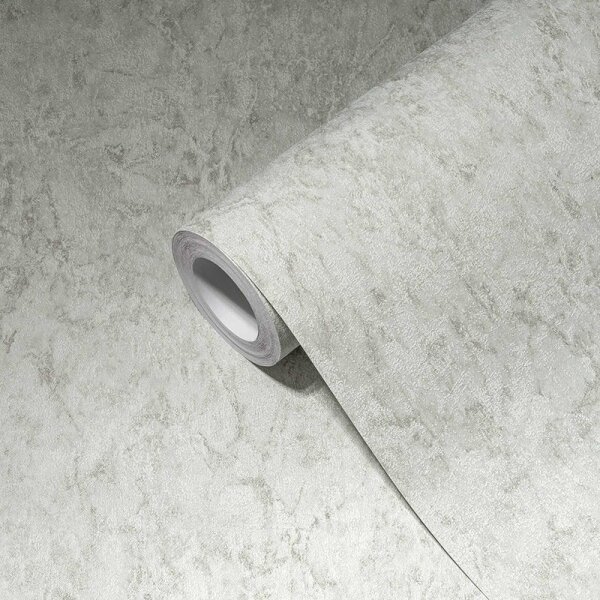 Tapete Grau, Silber livingwalls Vliestapete (387012)