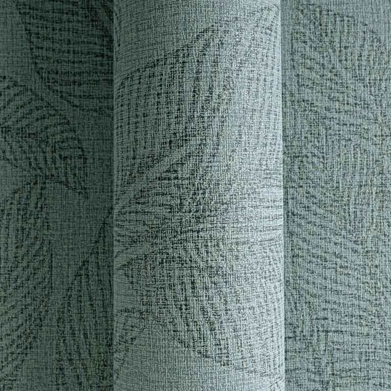 COSMOPOLITAN Vliestapete Blätter Petrol-Blau Grün natürliche Muster Tapete livingwalls (790644)