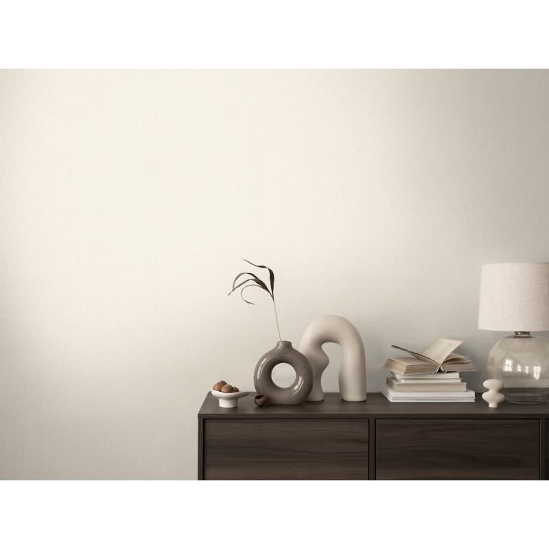 COSMOPOLITAN Vliestapete Struktur Weiß Metallic moderne Tapete für die Küche livingwalls (790652)