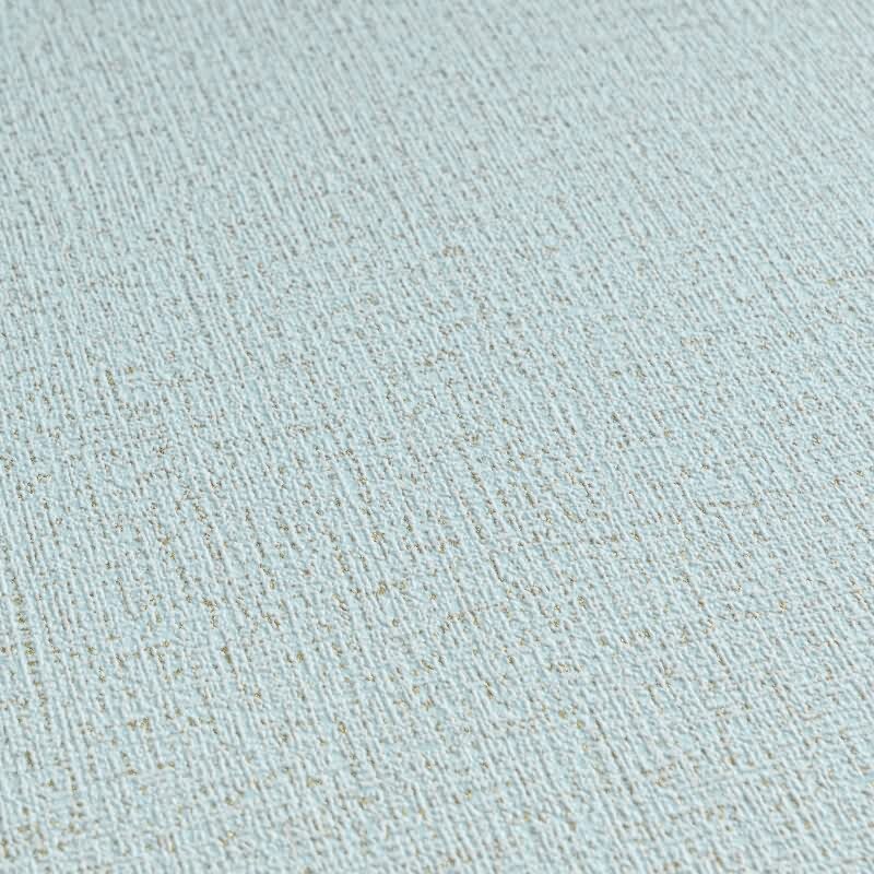 COSMOPOLITAN Vliestapete Hellblau mit Struktur moderne Uni Tapete Metallic livingwalls (790654)