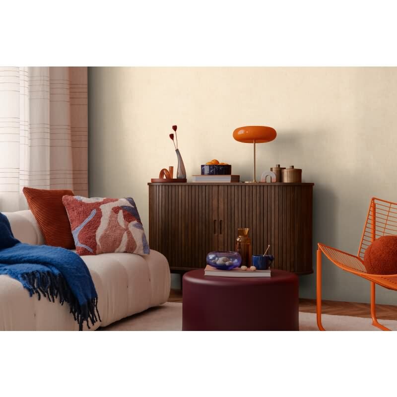 COSMOPOLITAN Vliestapete Sandbeige mit Struktur warme Tapete fürs Wohnzimmer livingwalls (790662)