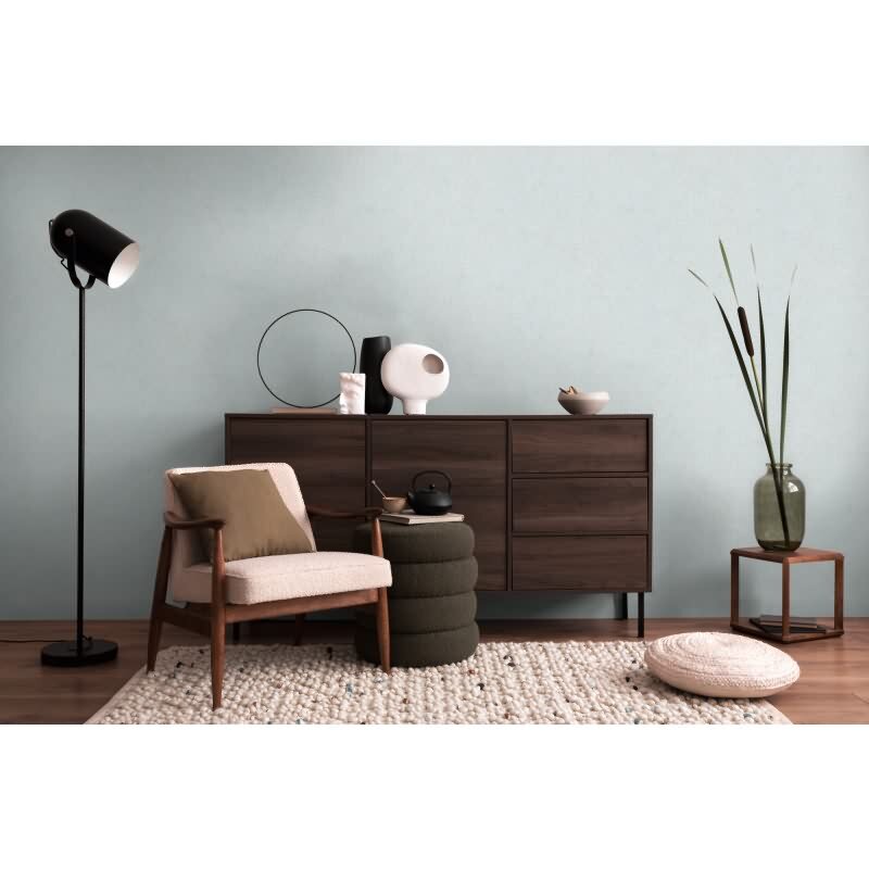 COSMOPOLITAN Vliestapete Grau meliert mit Struktur moderne Wohnzimmer Tapete livingwalls (790667)