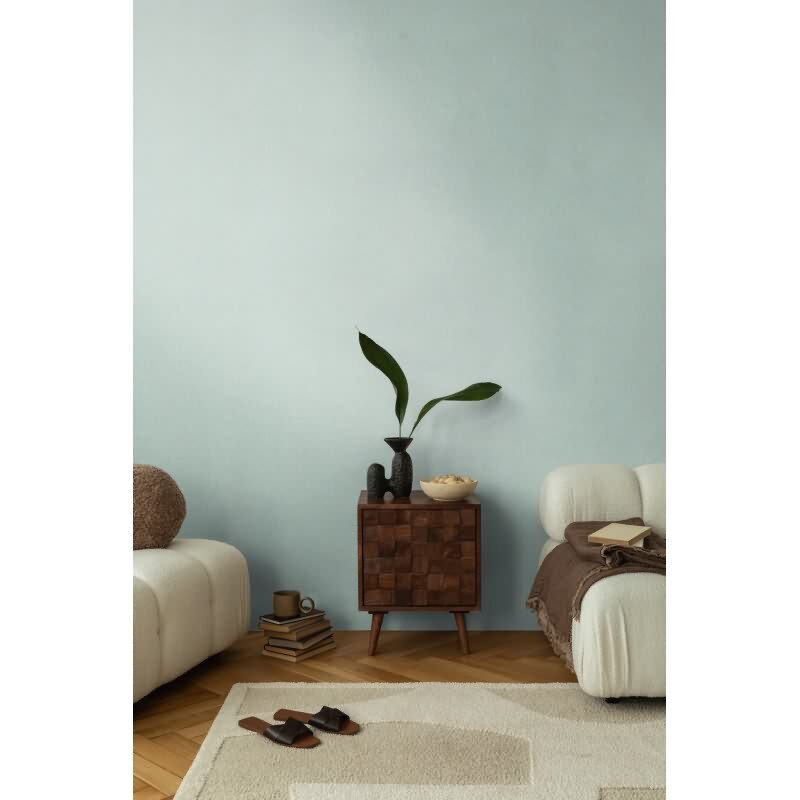 COSMOPOLITAN Vliestapete Hellblau Türkis moderne Struktur Tapete fürs Esszimmer livingwalls (790672)