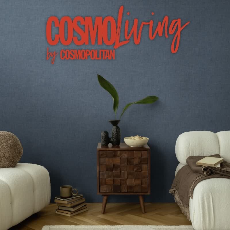 COSMOPOLITAN Vliestapete Dunkelblau edle Uni Tapete mit Textiloptik fürs Schlafzimmer livingwalls (790674)