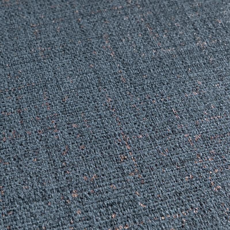 COSMOPOLITAN Vliestapete Dunkelblau edle Uni Tapete mit Textiloptik fürs Schlafzimmer livingwalls (790674)