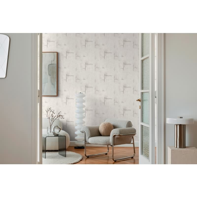 COSMOPOLITAN Vliestapete Betonoptik Weiß Grau moderne Industrial Tapete livingwalls (790851)