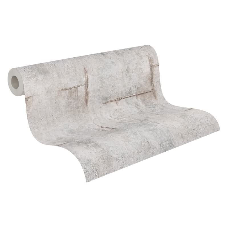 COSMOPOLITAN Vliestapete Betonoptik Grau Industrial Tapete fürs Wohnzimmer livingwalls (790852)