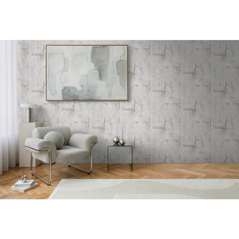 COSMOPOLITAN Vliestapete Betonoptik Grau Industrial Tapete fürs Wohnzimmer livingwalls (790852)