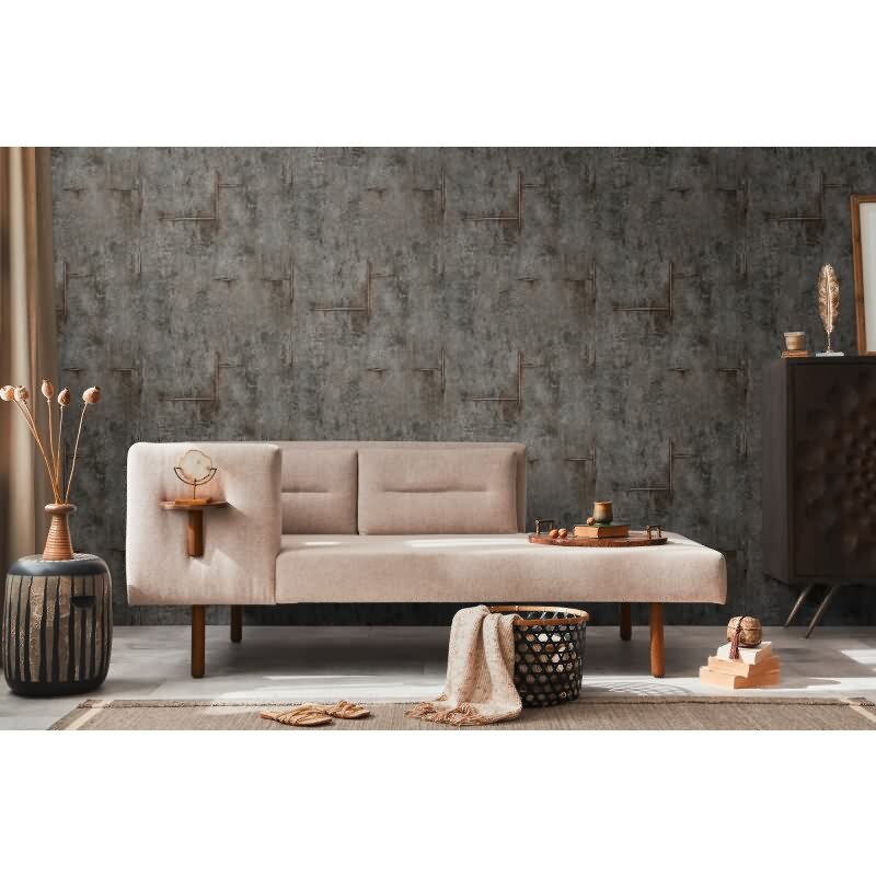 COSMOPOLITAN Vliestapete Betonoptik Anthrazit Schwarz Loft Design Tapete für die Küche livingwalls (790855)